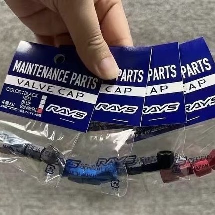 rays轮毂气门嘴帽气门芯帽bbs轮毂轮胎高端小汽车气门嘴帽铝合金