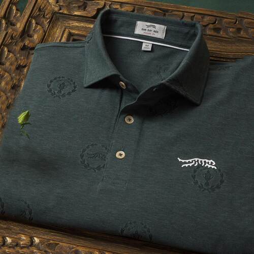 代购sundayred Tigris Slamus Polo老虎伍兹25周年特别版短袖T恤