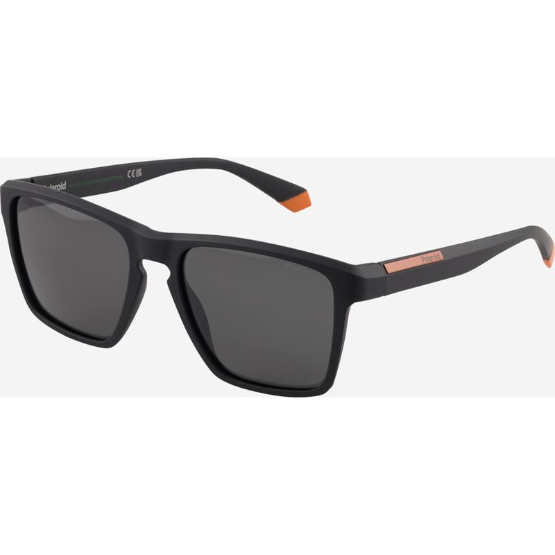 Polaroid宝丽来女士太阳镜偏光UV防护防眩光清晰视野方形框黑色