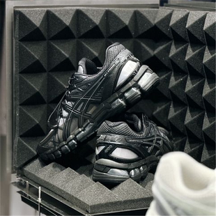 20亞瑟士黑武士機能透明戶外男女跑步鞋 UNAFFECTED ASICS KAYANO