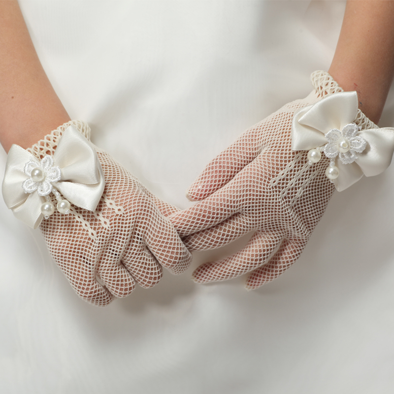 Gants pour fille en dentelle - Ref 2150094 Image 3