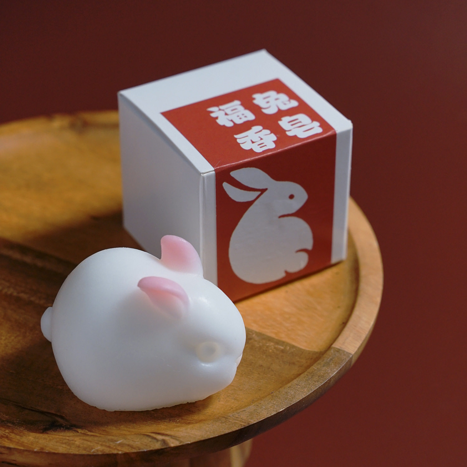 中秋文创兔子月饼手工香皂摆件洗脸皂国庆活动送员工创意纪念礼品