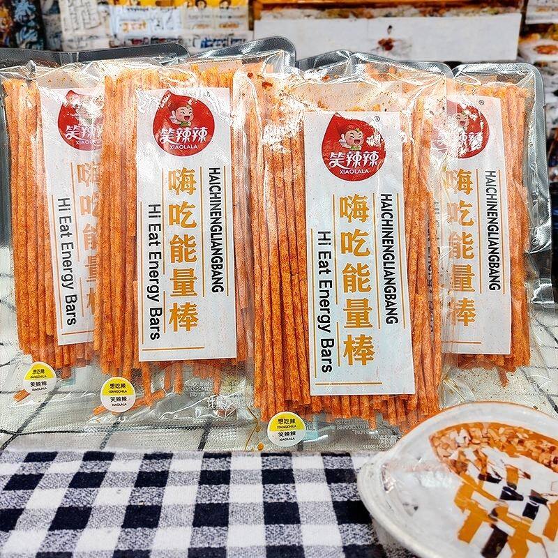笑辣辣印度飞饼辣条干辣条干辣片