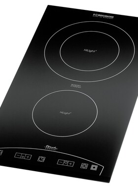 德国直采Rommelsbacher  3477嵌入式双灶家用电陶炉大功率静音