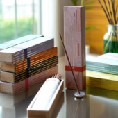 日本香彩堂百乐香线香香薰室内持久家用檀香沉香秘鲁圣木房间熏香