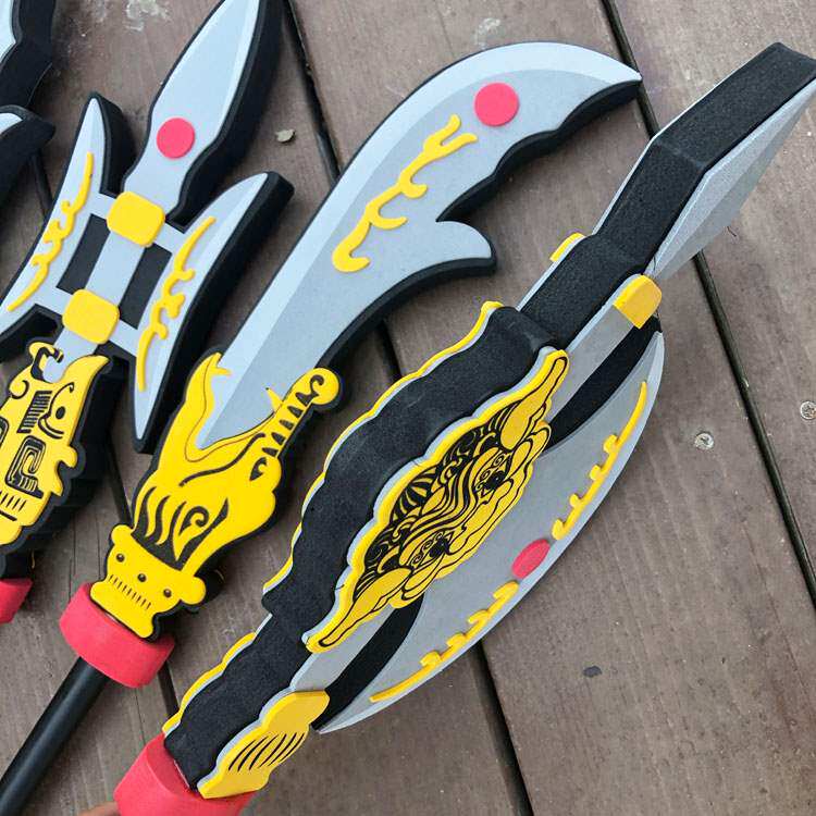 海绵兵器pu儿童刀剑玩具cosplay角色扮演道具玩具刀剑三尖两刃//在类目 玩具/童车/益智/积木/模型, 户外运动/休闲/传统玩具, 其他户外休闲玩具中 - 来自Buy2taobao.com提供专业的淘宝代购服务
