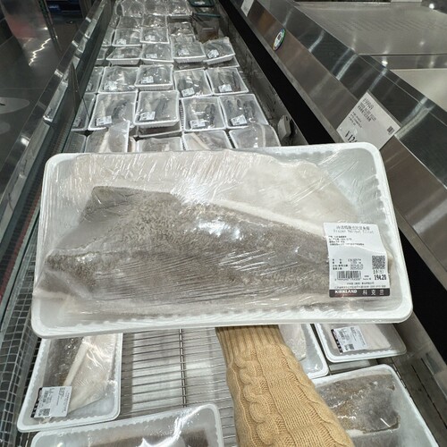开市客冷冻格陵兰比目鱼柳