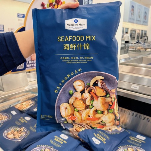 海鲜什锦鱿鱼虾仁扇贝贻贝