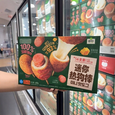 圃美多迷你双重口味芝士热狗棒