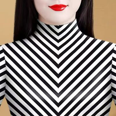 半高领德绒打底衫女加绒加厚上衣