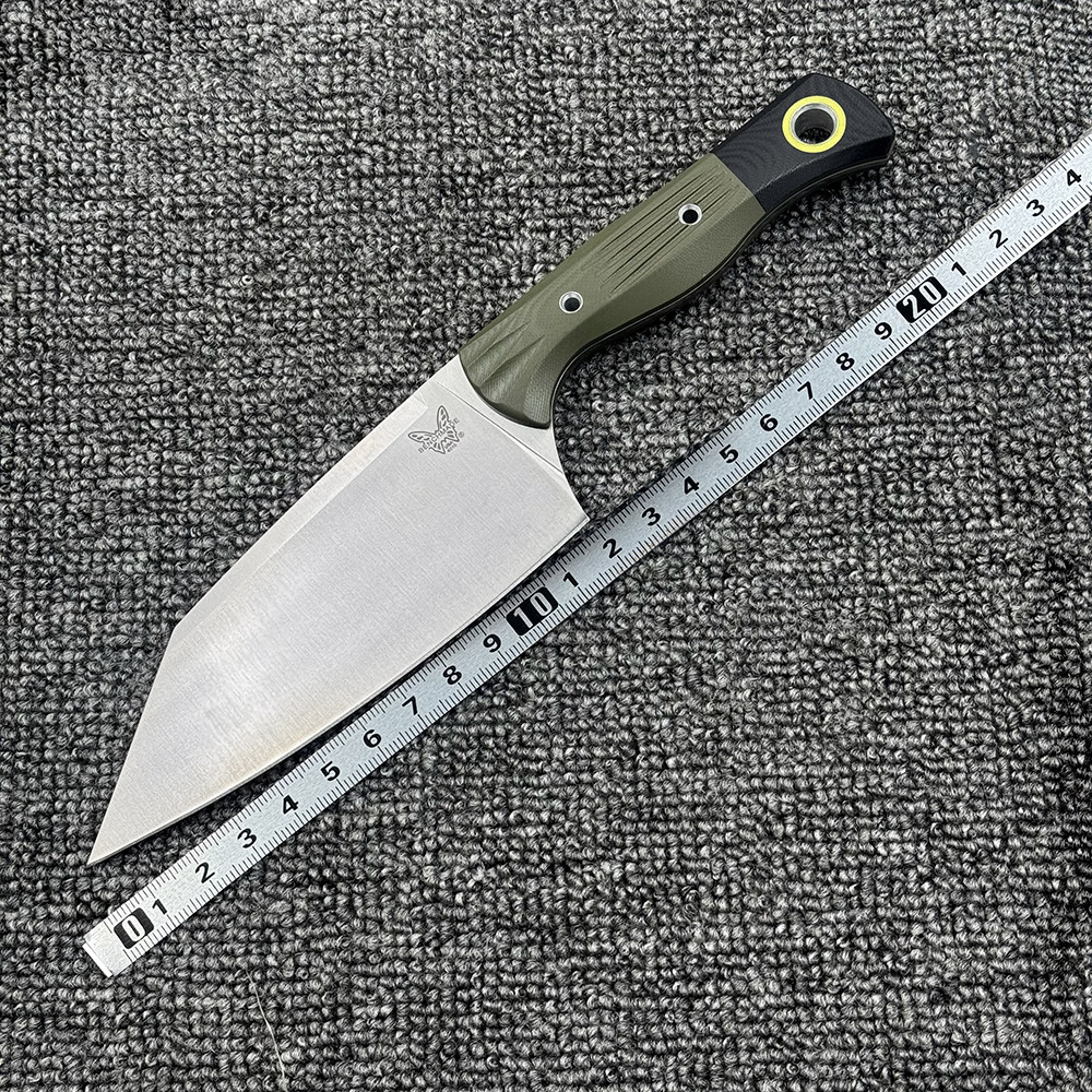 蝴蝶 BM4010BK直刀高硬度家用厨房户外露营多功能便携式工具刀