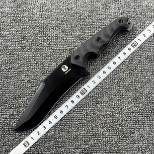 挺进者户外随身直刀高硬度家用厨房户外露营多功能便携工具刀