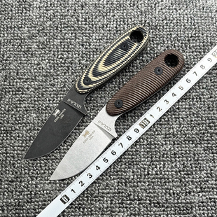 ESEE-IZULA II小蚂蚁二代丛林小直刀G10/亚麻柄户外露营便携小刀