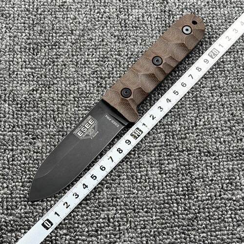ESEE-PR4直刀高硬度厨房家用户外露营多功能便携工具刀