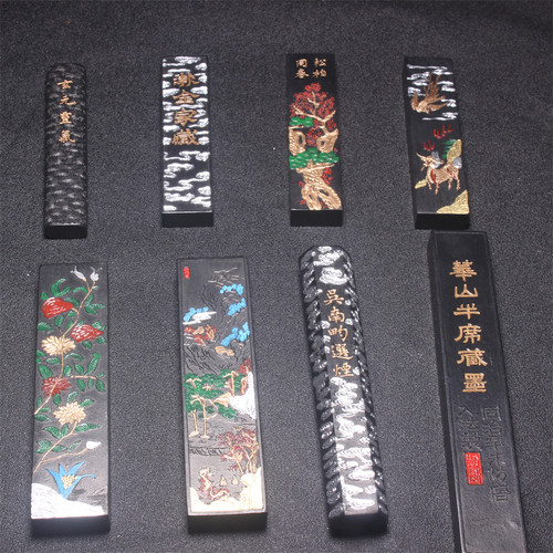 正品程君房古法油烟徽墨墨块墨锭