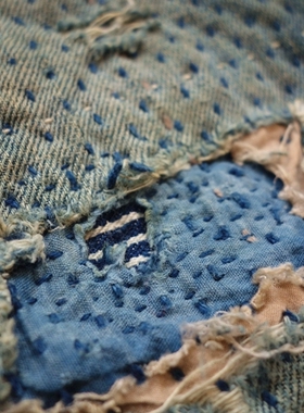 丹宁医生 denim doctor 刺子改造 原色牛仔工装修复 Sashiko Boro