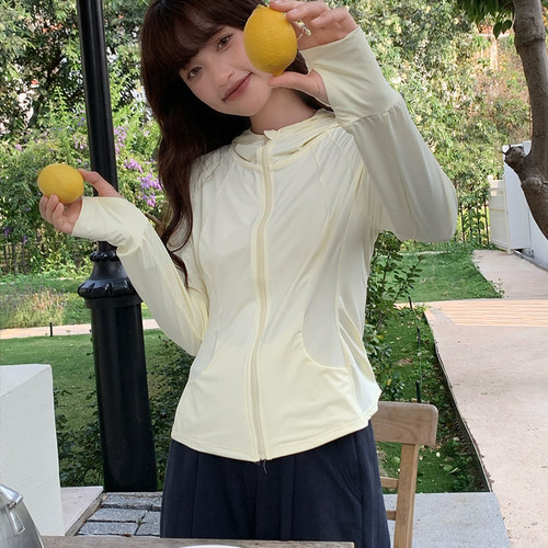 Deepsea深海 防晒衣修身女外套2026新款紫外线凉感防晒服皮肤衣
