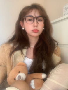 韩版复古素颜眼镜框防蓝光护眼韩代同款ins风百搭显脸小眼镜