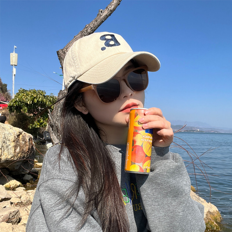 2023春夏新款大标b.字母刺绣时尚潮流棒球帽遮阳帽鸭舌帽