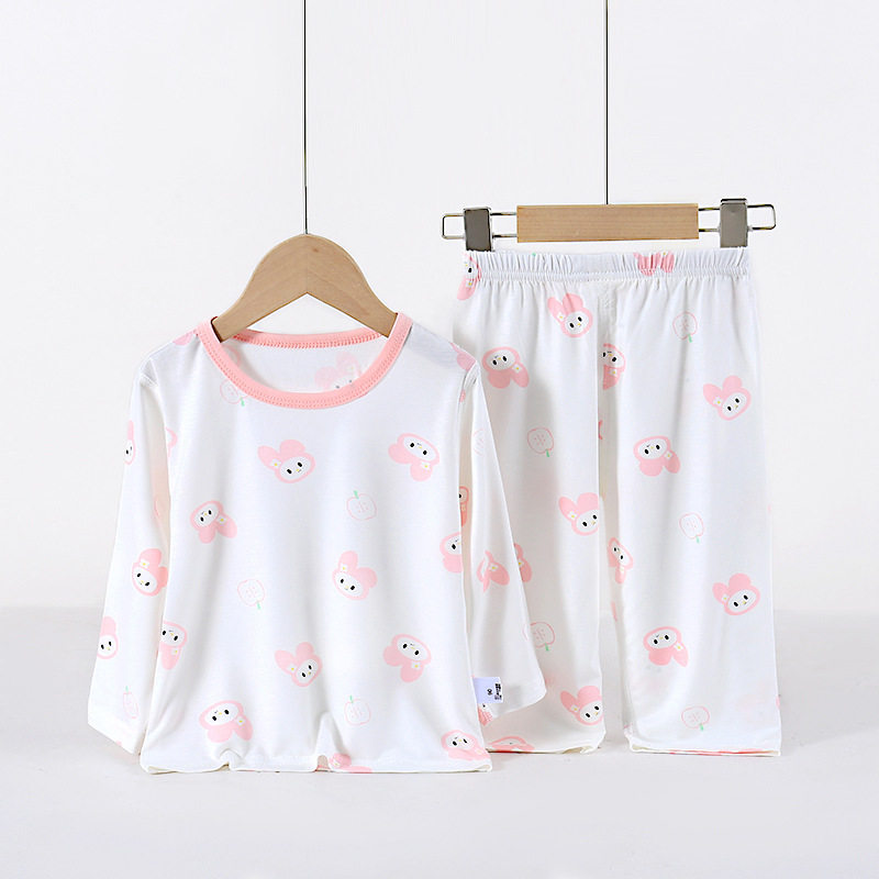 儿童夏款中大童九分袖套装