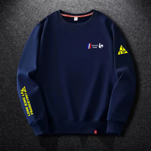 圆领宽松休闲青少年潮牌胖子男装 法国公鸡大码 美式 男新款 卫衣秋季