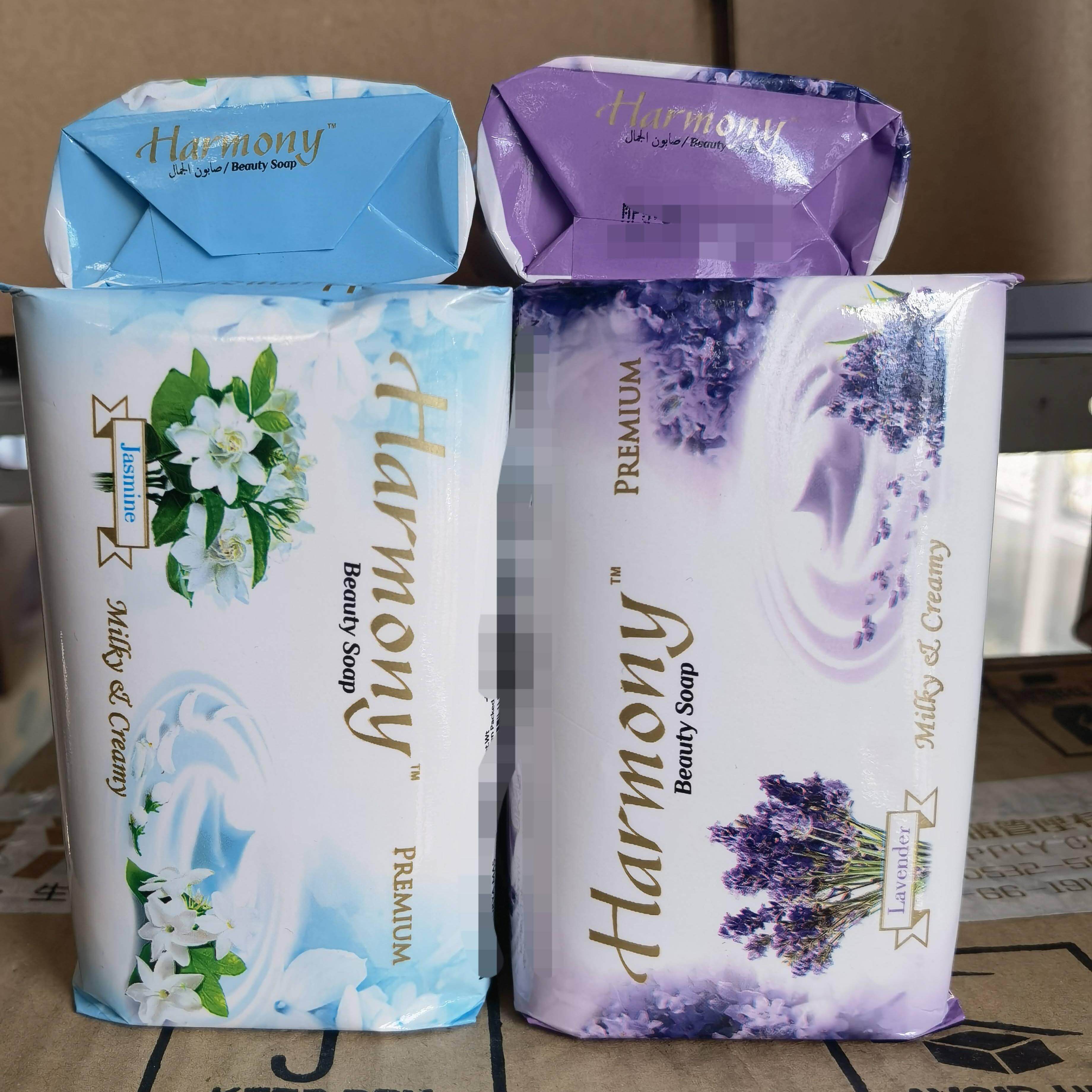 临期:印尼原装乐维亚香皂素方花香型6块+薰衣草香型6块装美容皂