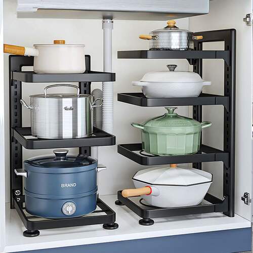 厨房置物架家用多层锅具
