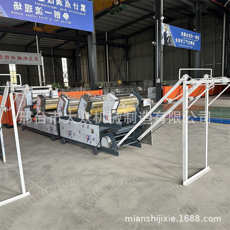 商用重型爬杆挂面机多功能压面机一次成型自动拨杆面条机图片