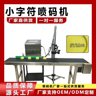 小字符喷码机厂家直销全自动清洗打码机喷墨机BOJET博捷喷码机