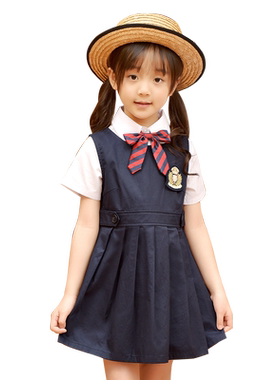 童装新款裙子学院风小学生女童