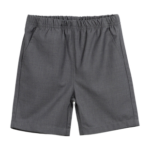 卷卷毛裤子夏装英伦幼儿园园服中小学生校服长裤班服夏季男童短裤