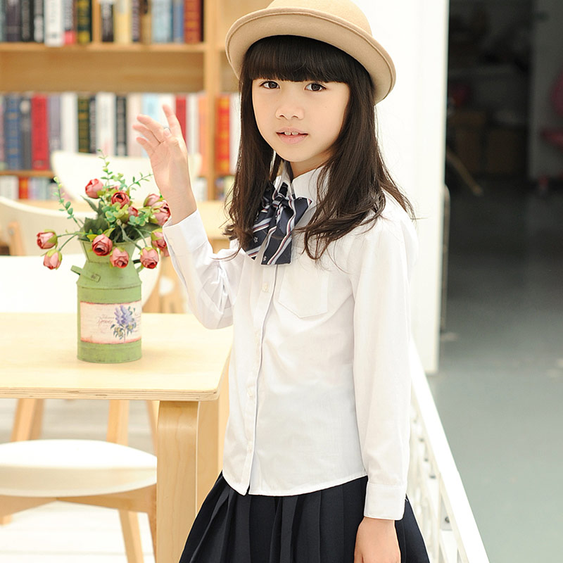 Chemise fille à manche longue - Ref 2084915 Image 4