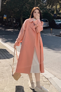 2023冬季韩版修身毛呢外套女 192---1508-P170K268图片