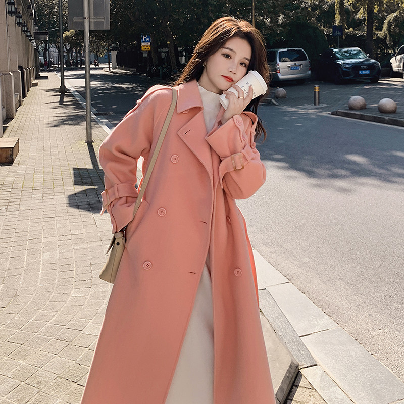 2022冬季韩版修身毛呢外套女192---1508-P170K268,女装毛呢外套,浙宝103（原192）
