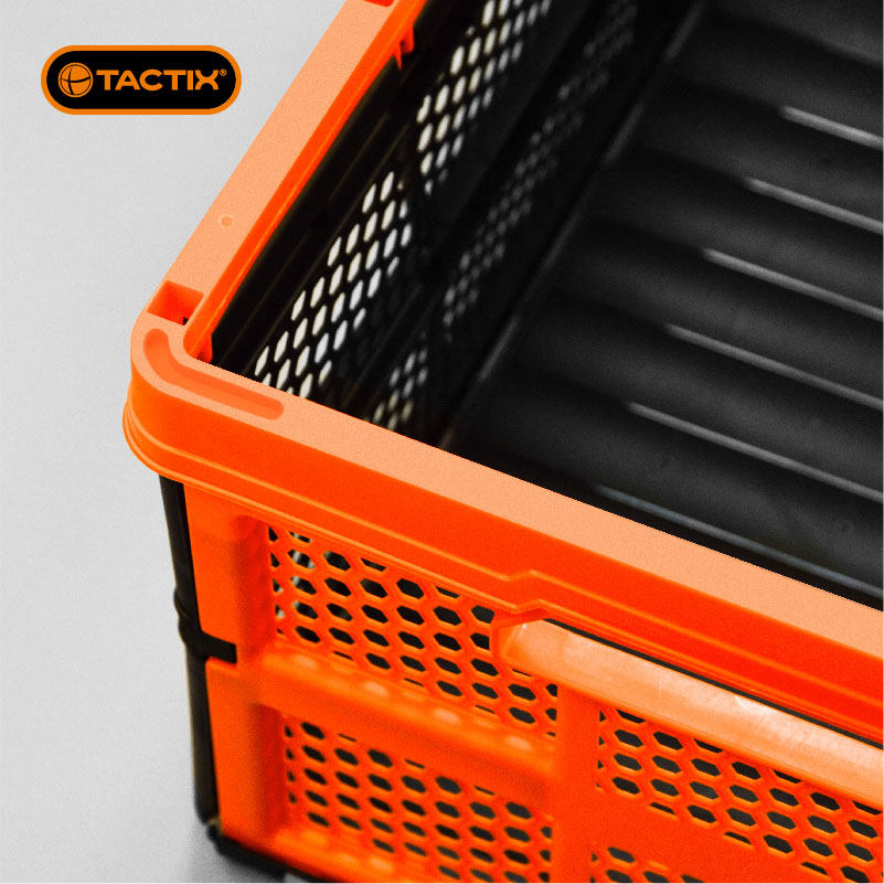 접이식 플라스틱 바구니 직사각형 수납 바구니 수납 프레임 확장 대형 회전율 상자 프레임 야채 및 과일 바구니