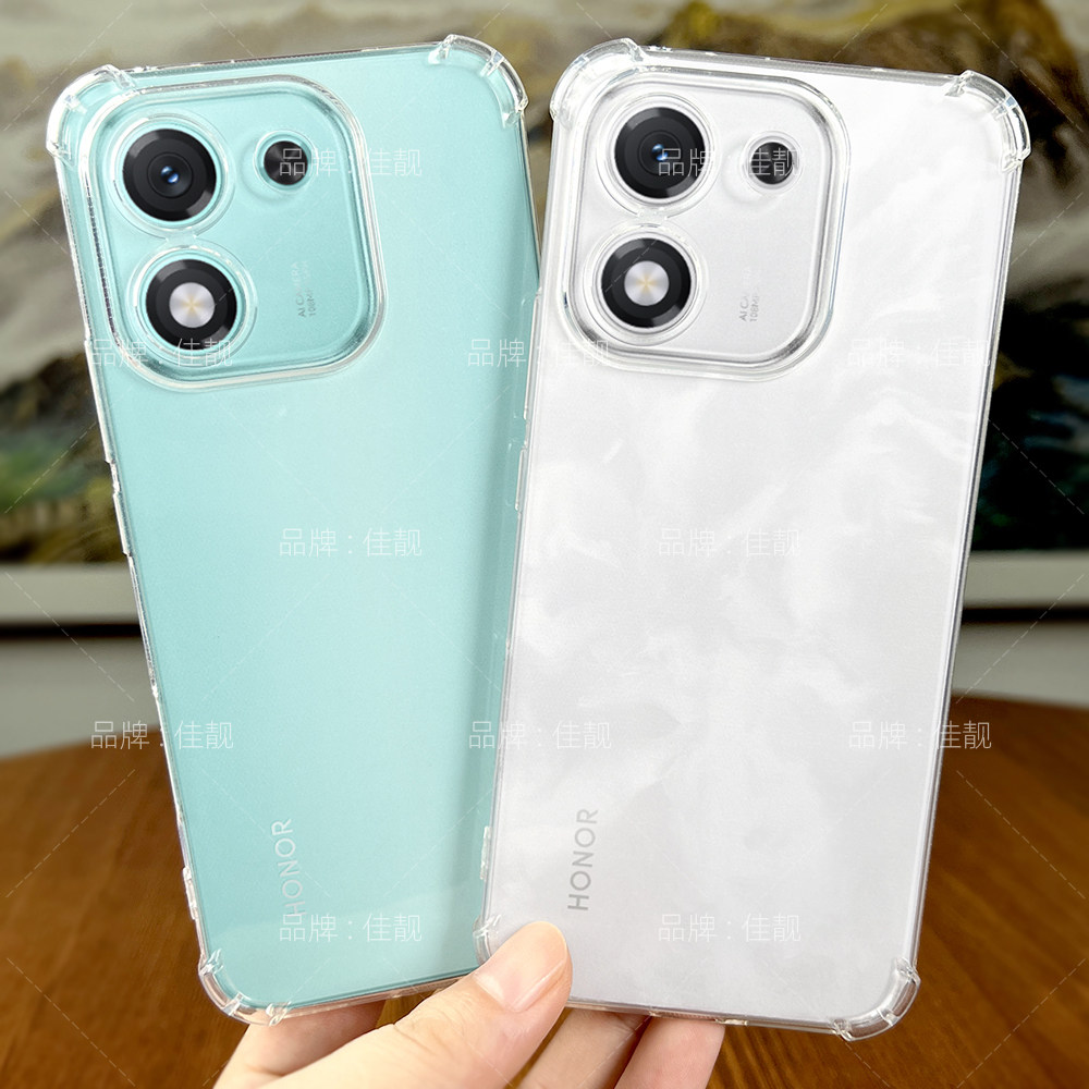 适用于荣耀x70i四角气囊手机壳ABR-AN00全包防摔保护套新款x70透明硅胶软壳MTN-AN00清水套