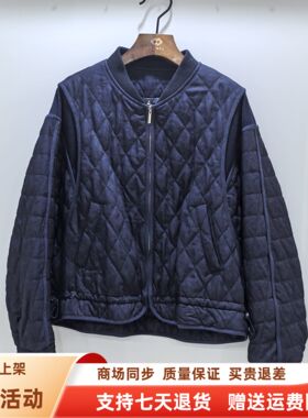 名紫轩M25CS111时尚休闲立领棒球服夹棉夹克短外套冬装2025女新款