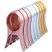 质保加厚多功能太空铝合金强力固定衣服棉被防风防滑2个装 大被夹