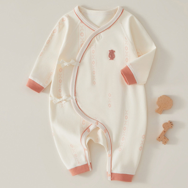 新生婴儿儿衣服春季纯棉贴身早产儿小码春秋月子宝宝52码连体衣59
