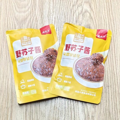 延边野苏子酱延松亭韩式拌饭酱