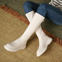 Бежевые (одинокие) ботинки