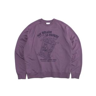 LOGIC 复古卫衣 荒诞逻辑 美式 纯棉男女 骷髅爆米花插肩袖 ABSURD