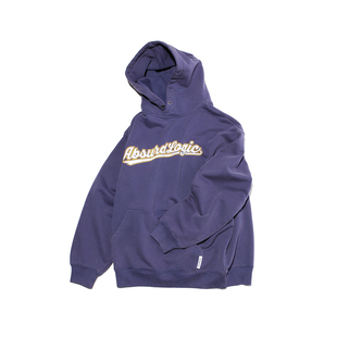 美式 ABSURD 砂洗做旧重磅拉绒连帽卫衣 荒诞逻辑 复古男女 LOGIC