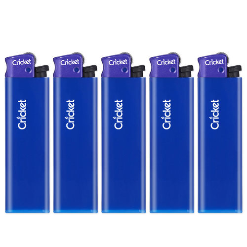 cricket草蜢正品创意超薄防爆订做家用滑轮一次性火石砂轮打火机