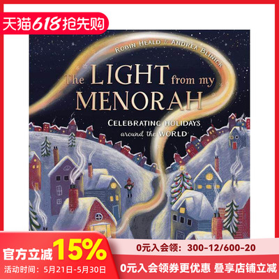 【预售】我的燃灯之光 The Light from My Menorah 原版英文儿童绘本