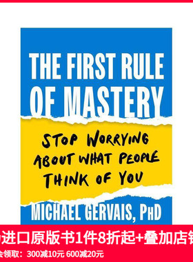 【预售】 掌握的第一条规则 The First Rule of Mastery 原版英文商