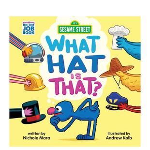 Hat 英文儿童绘本 芝麻街：那是顶什么帽子？ 原版 That? What Street Sesame 预售
