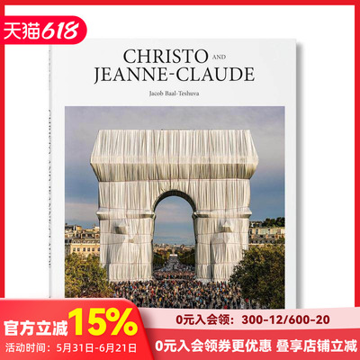【预售】[TASCHEN]【Basic Art 2.0】CHRISTO AND JEANNE-CLAUDE克里斯托和珍妮-克劳德 绘画艺术书籍画集画册进口原版图书