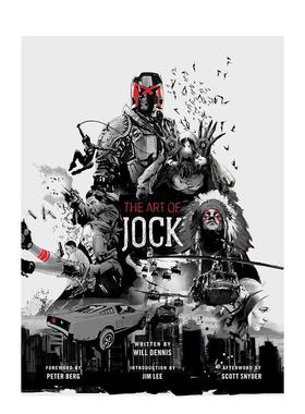 【预售】乔克的艺术 The Art of Jock 原版英文漫画书 善本图书