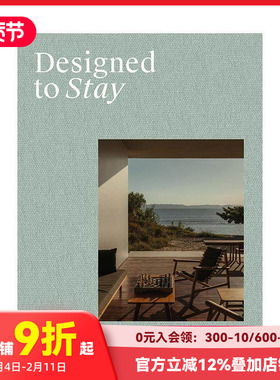 【预售】为停留而设计：Design Hotels品牌典藏 Designed to Stay 原版英文室内设计装饰